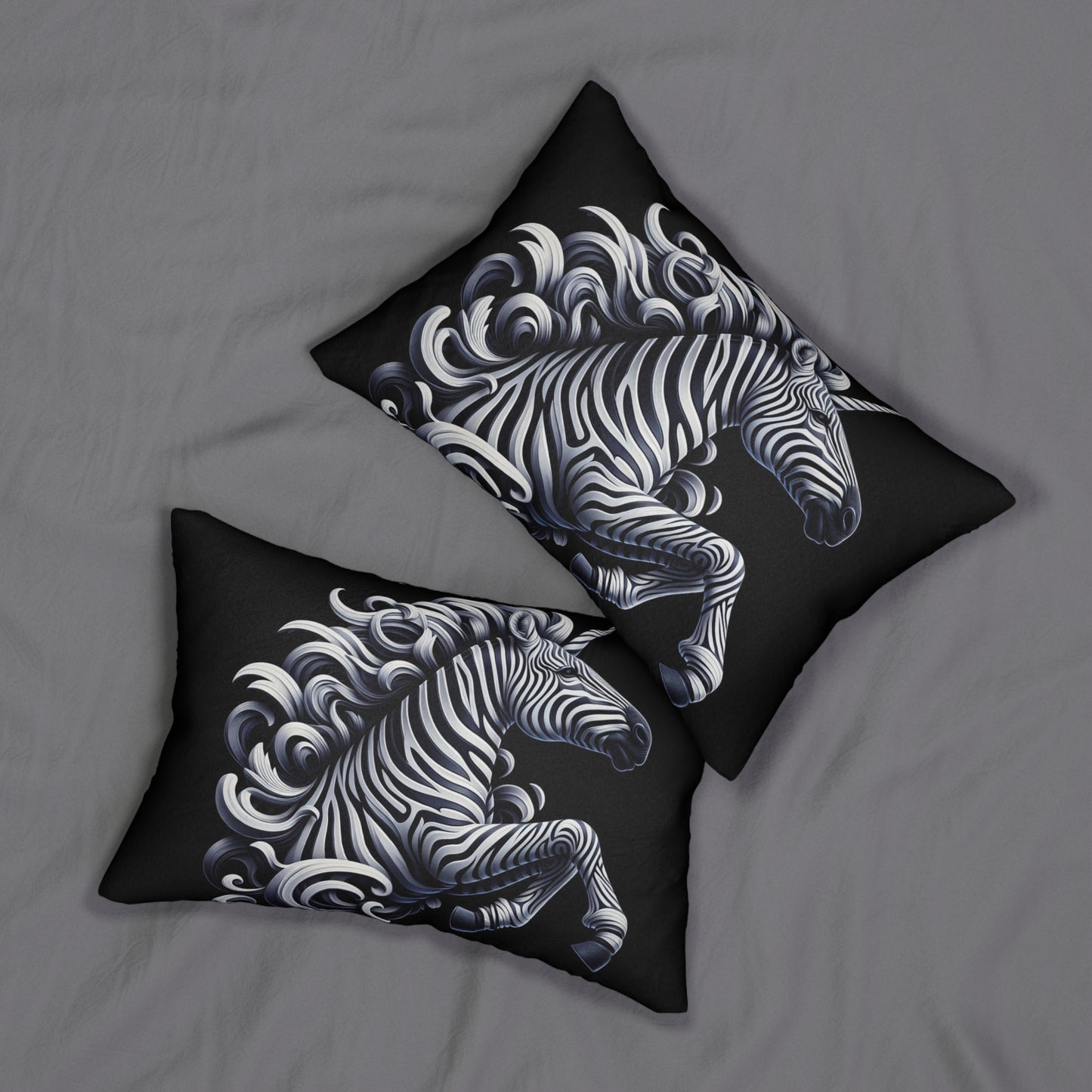 Spun Polyester Lumbar Pillow