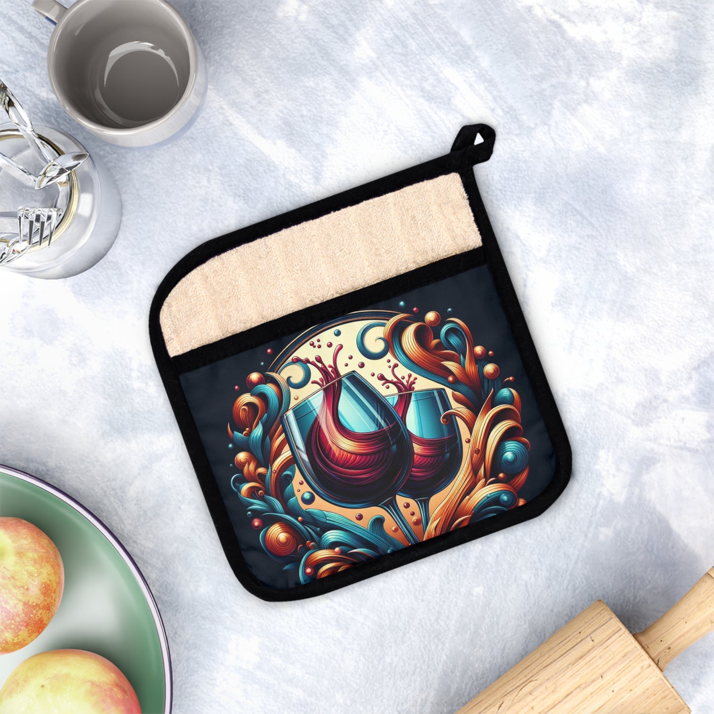 Pot Holder with Pocket