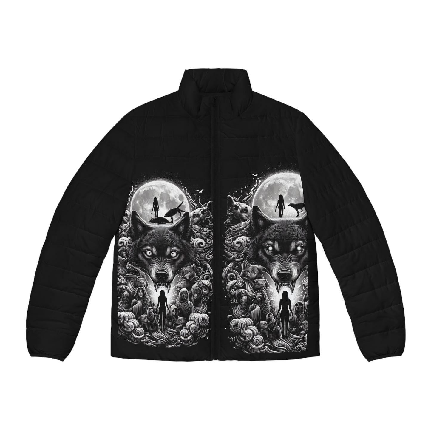 Men's Puffer Jacket (AOP)