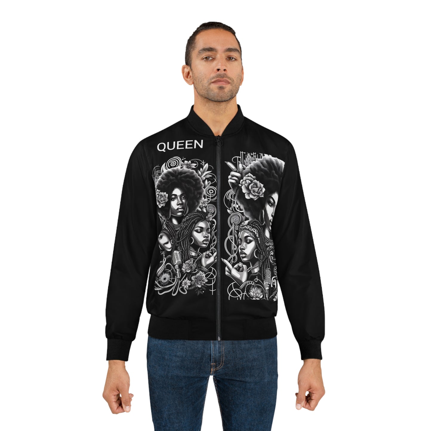 Men's Bomber Jacket (AOP)
