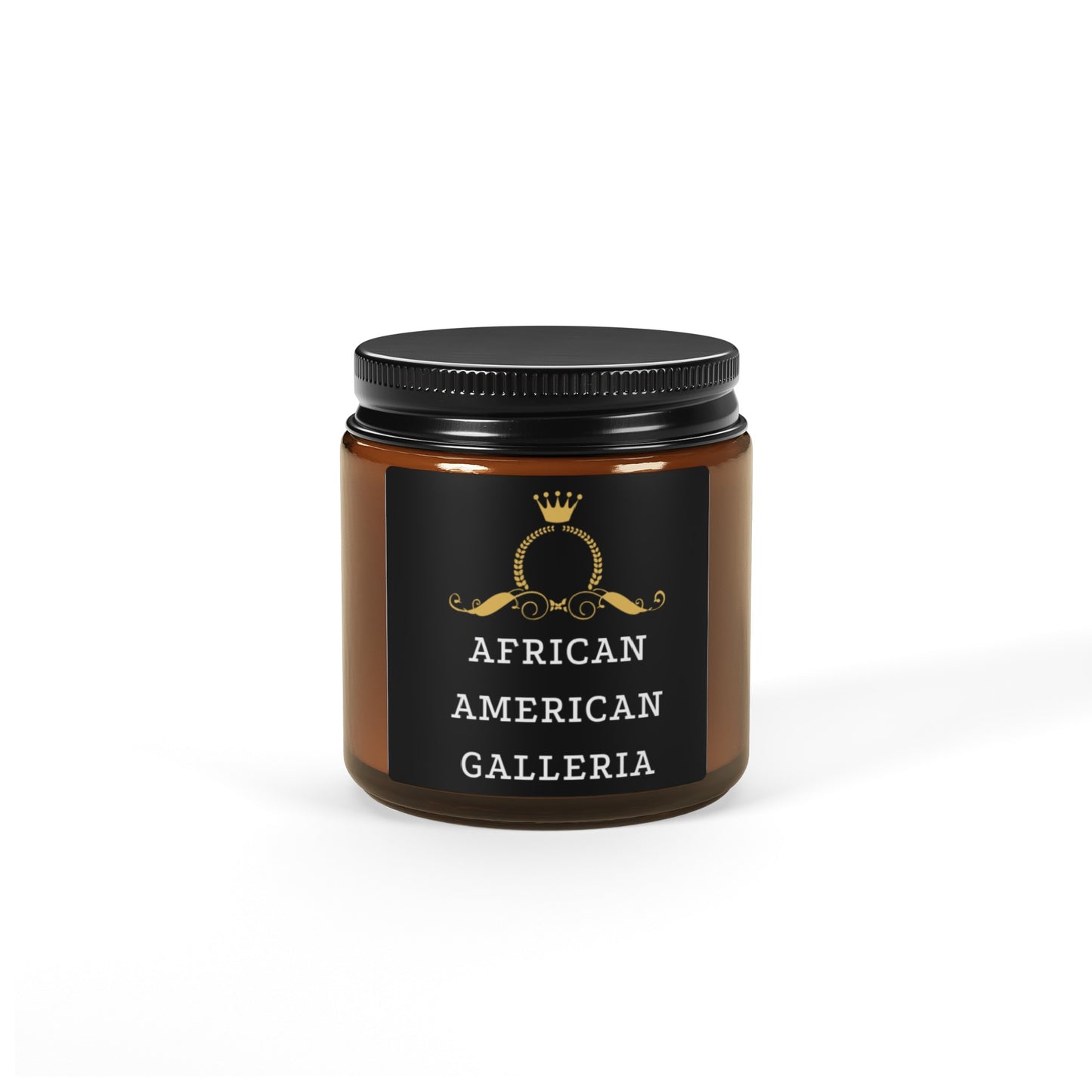 Scented Soy Candle (Multi-Size, Amber Jar)