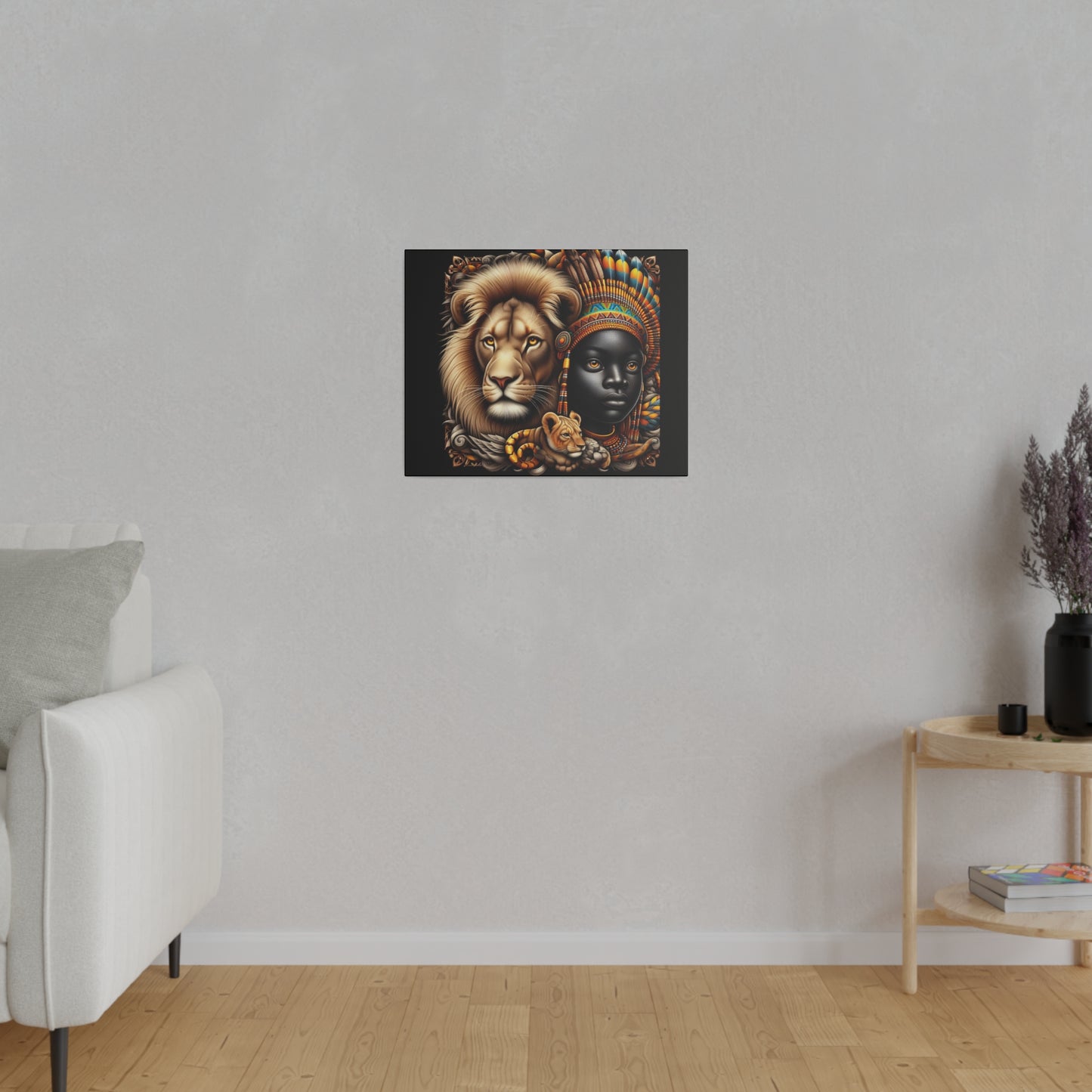 Matte Canvas, Stretched, 0.75"