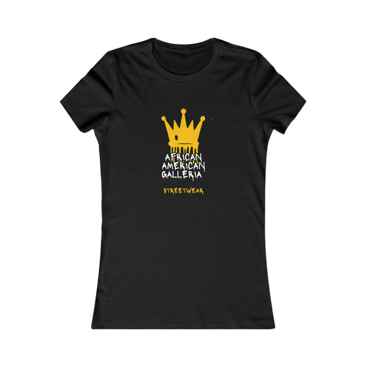 Crown Graphic Women's Tee, Trendy Streetwear, Casual Wear, Gift for Her, African American Culture, Comfortable Fashion
