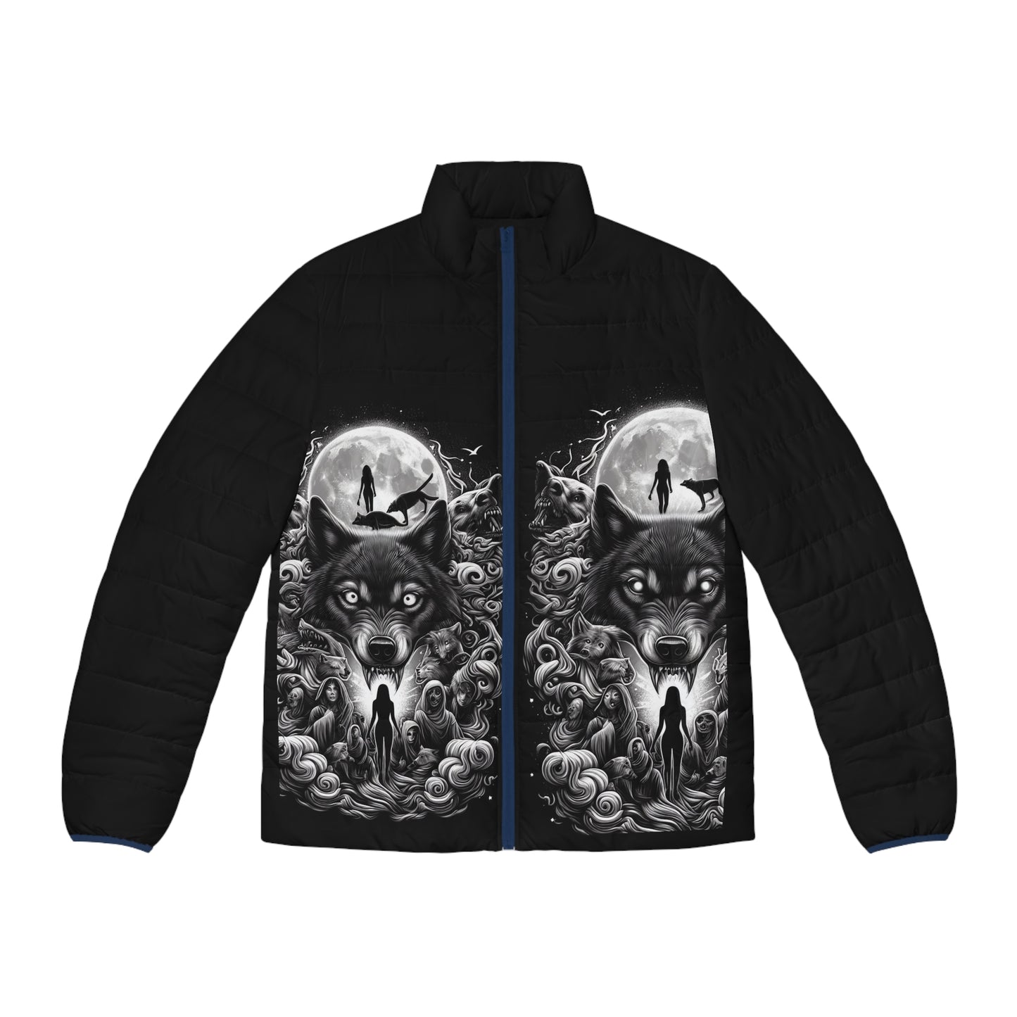 Men's Puffer Jacket (AOP)