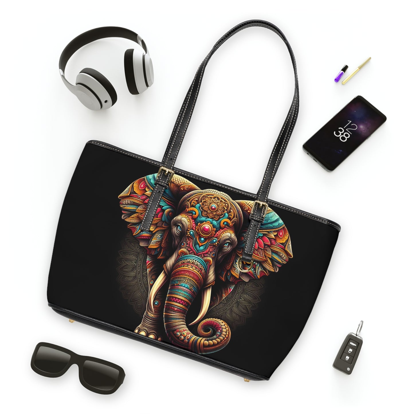 PU Leather Shoulder Bag