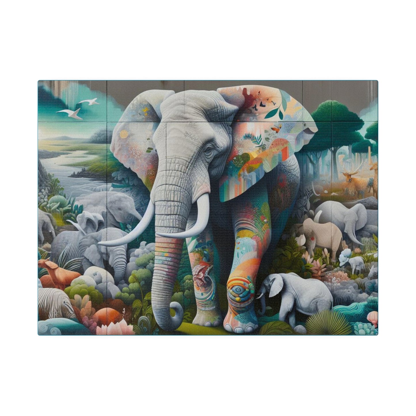 Matte Canvas, Stretched, 0.75"