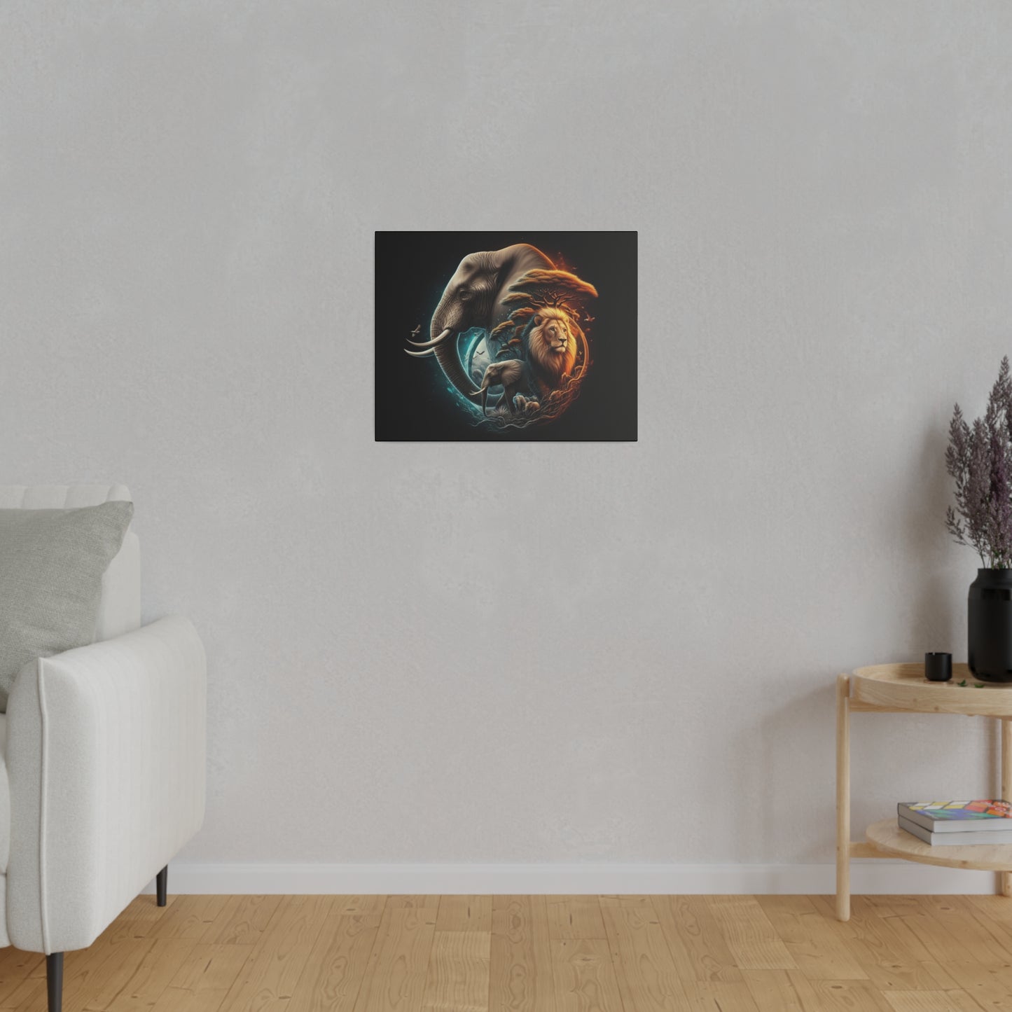 Matte Canvas, Stretched, 0.75"