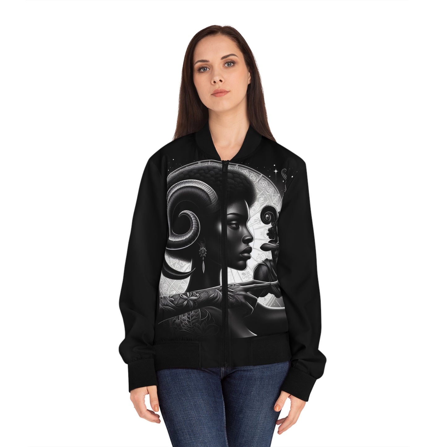 Women's Bomber Jacket (AOP)