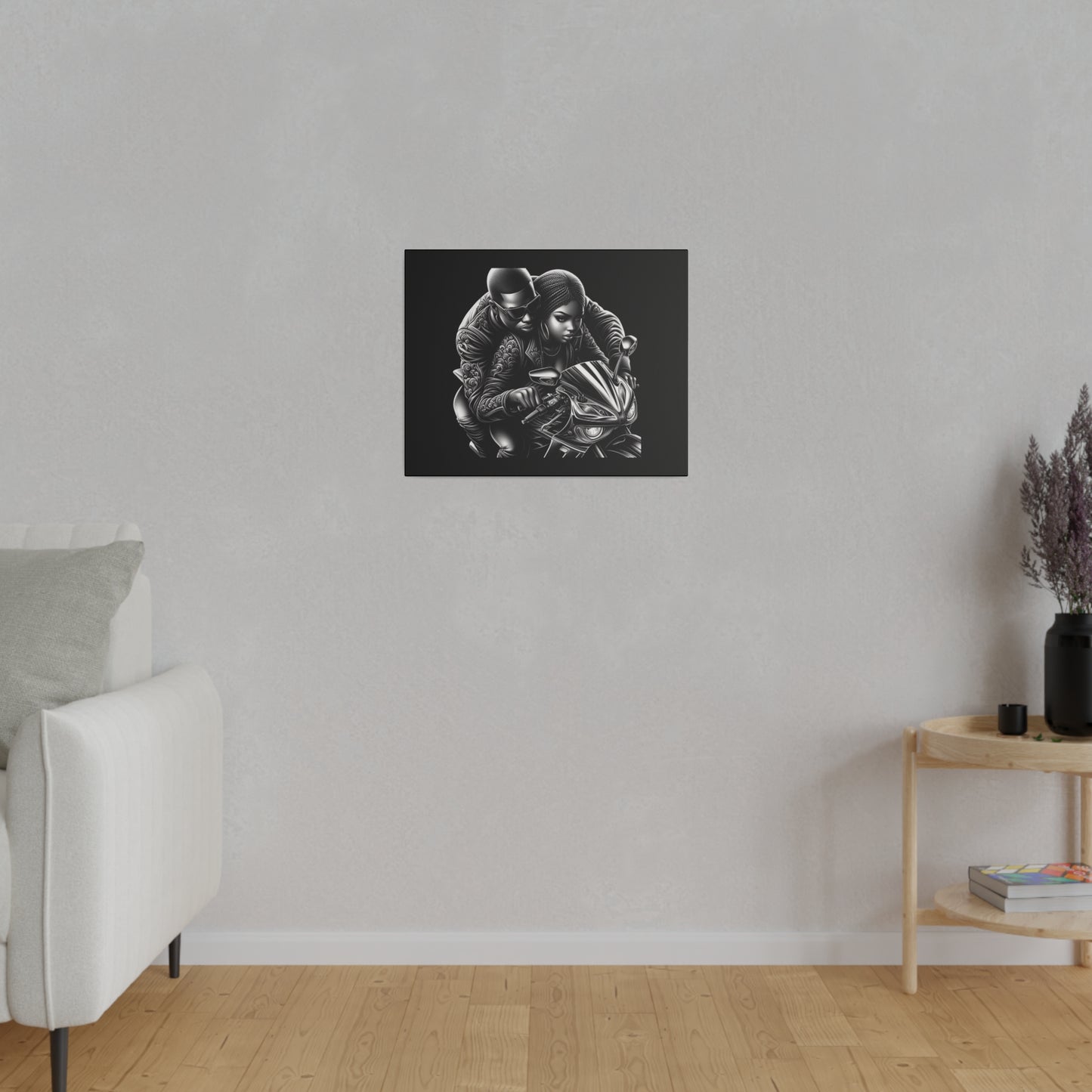 Matte Canvas, Stretched, 0.75"