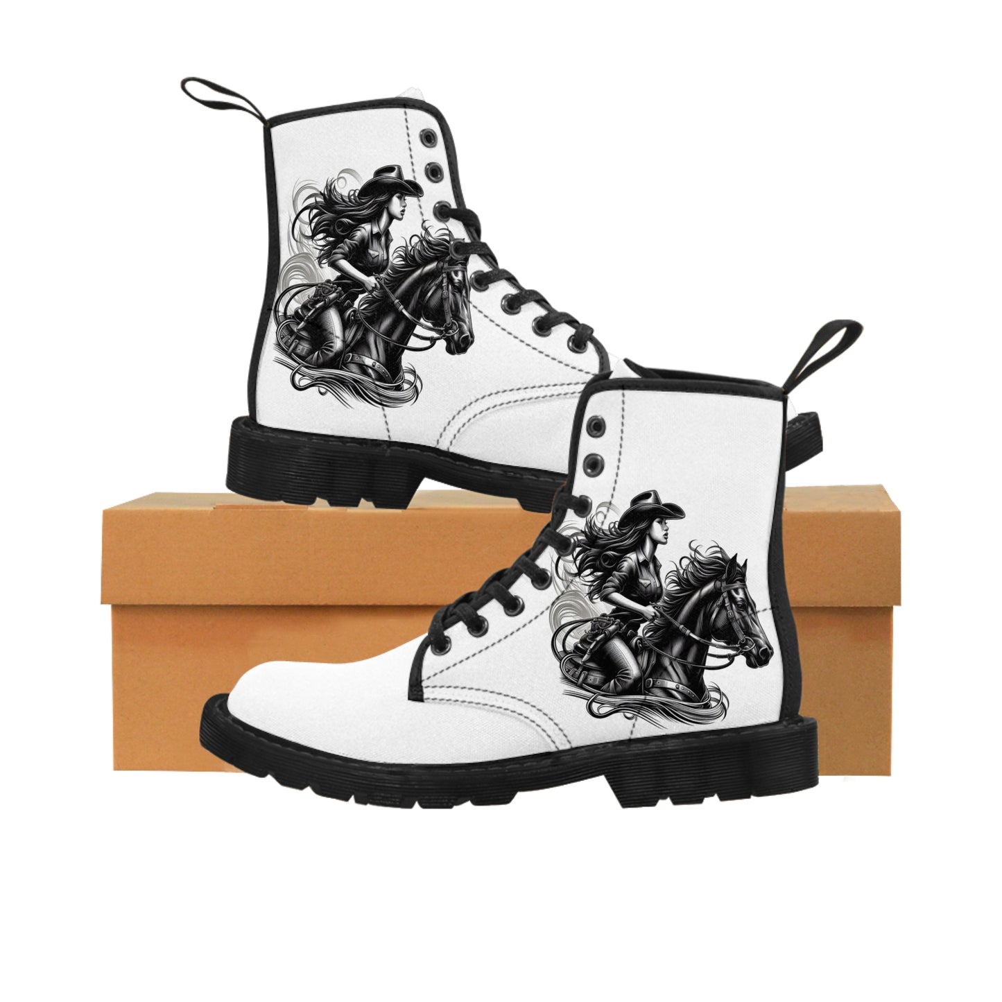 Women's Canvas Boots