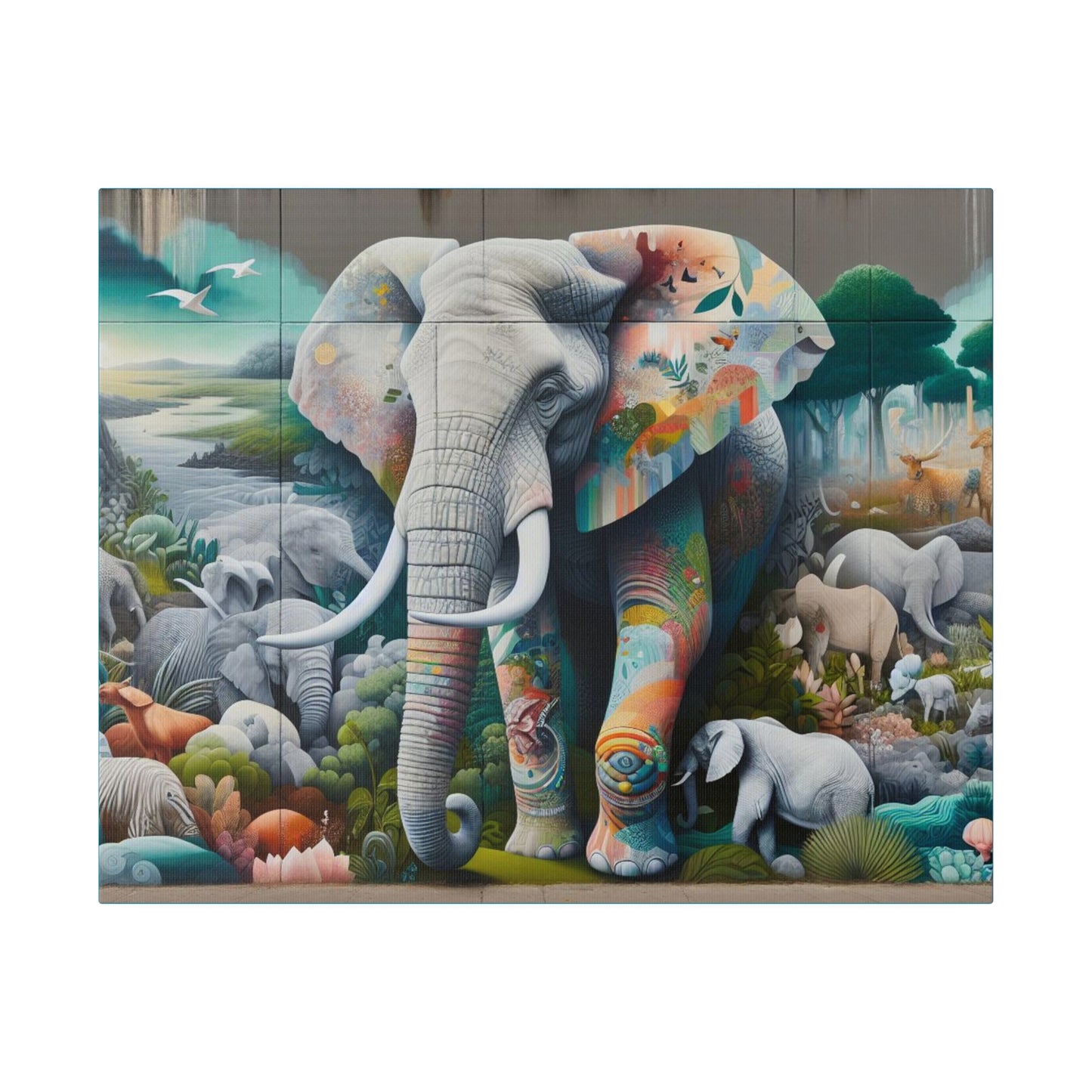 Matte Canvas, Stretched, 0.75"