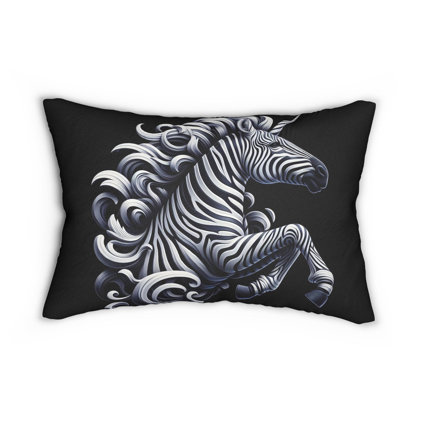 Spun Polyester Lumbar Pillow
