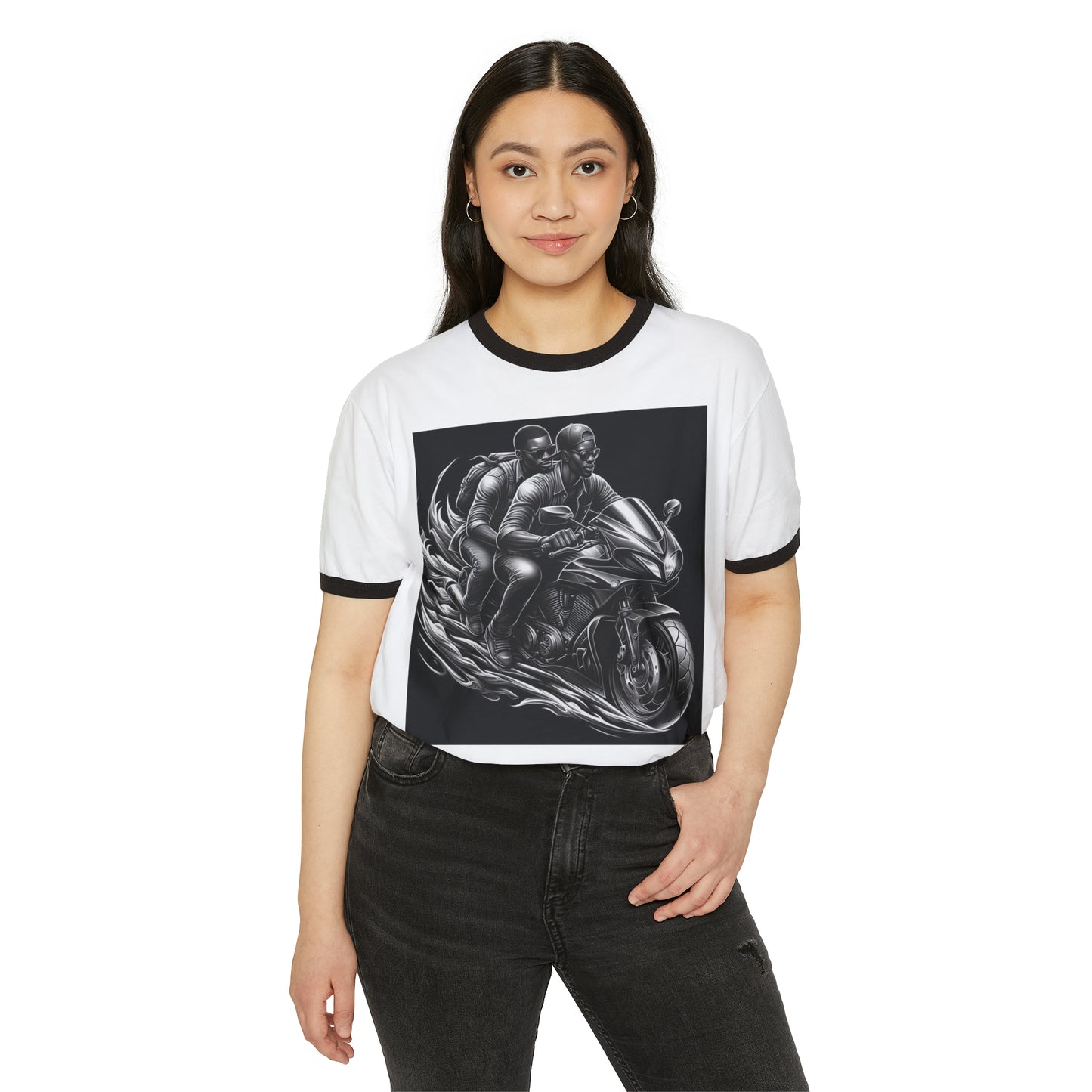 Unisex Cotton Ringer T-Shirt