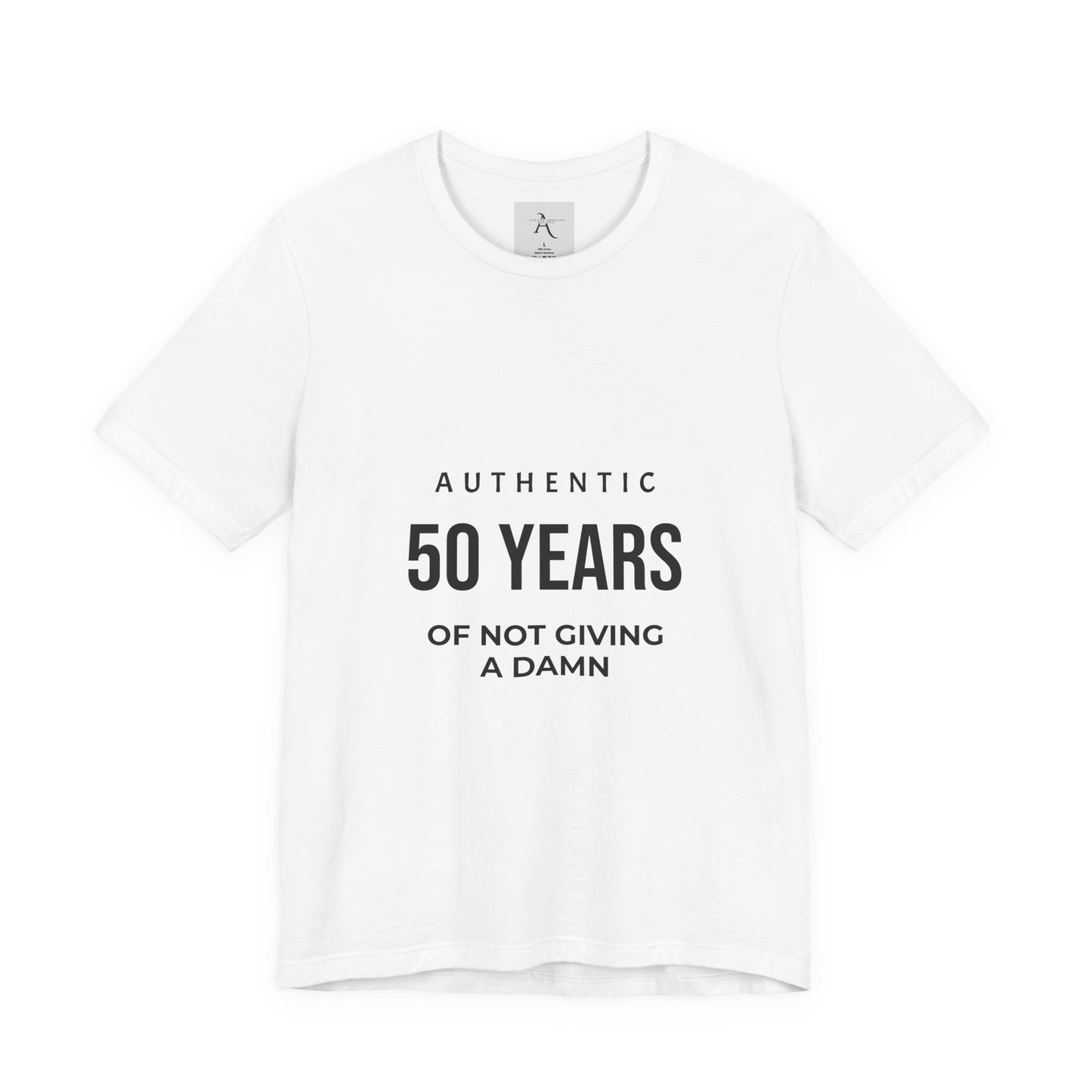 50 Years of Not Giving a Damn Tee — Funny 50th Birthday T-Shirt