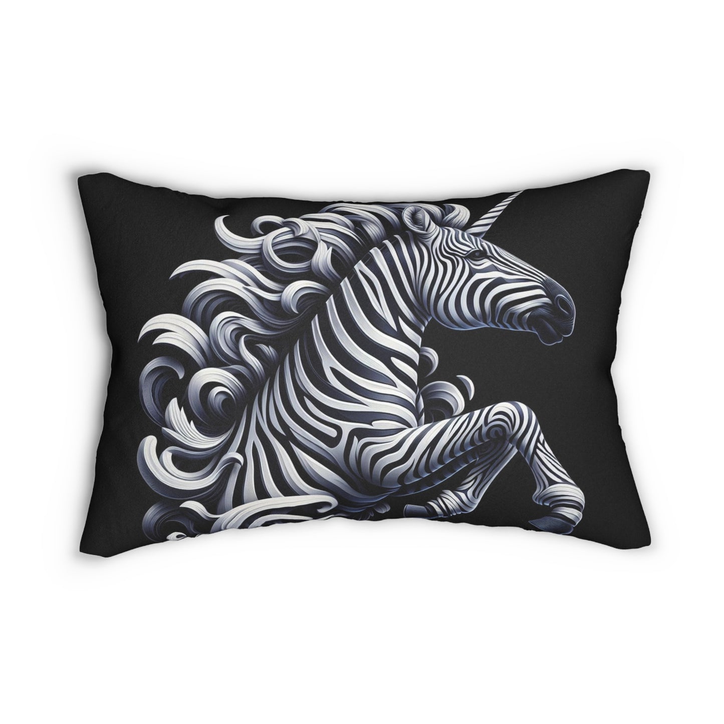 Spun Polyester Lumbar Pillow