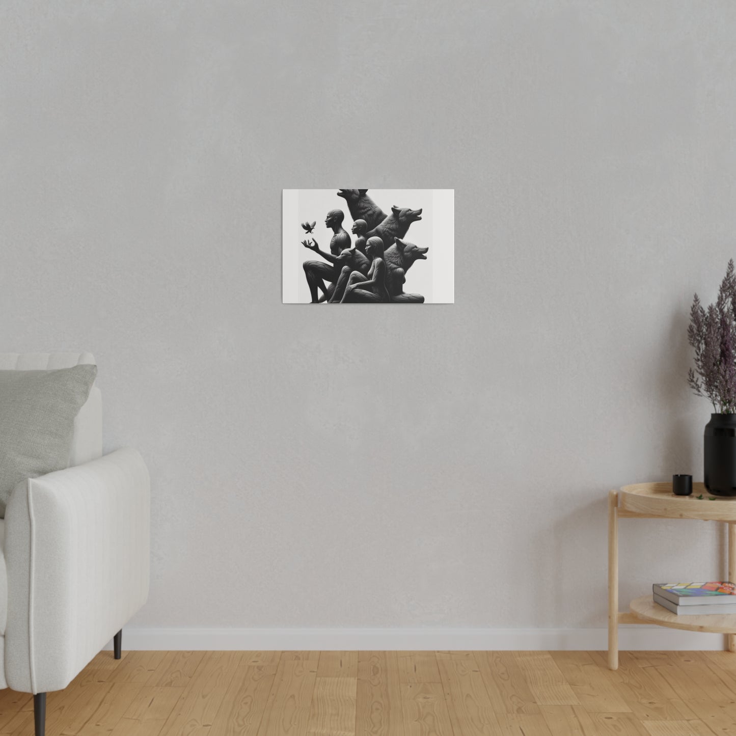 Matte Canvas, Stretched, 0.75"