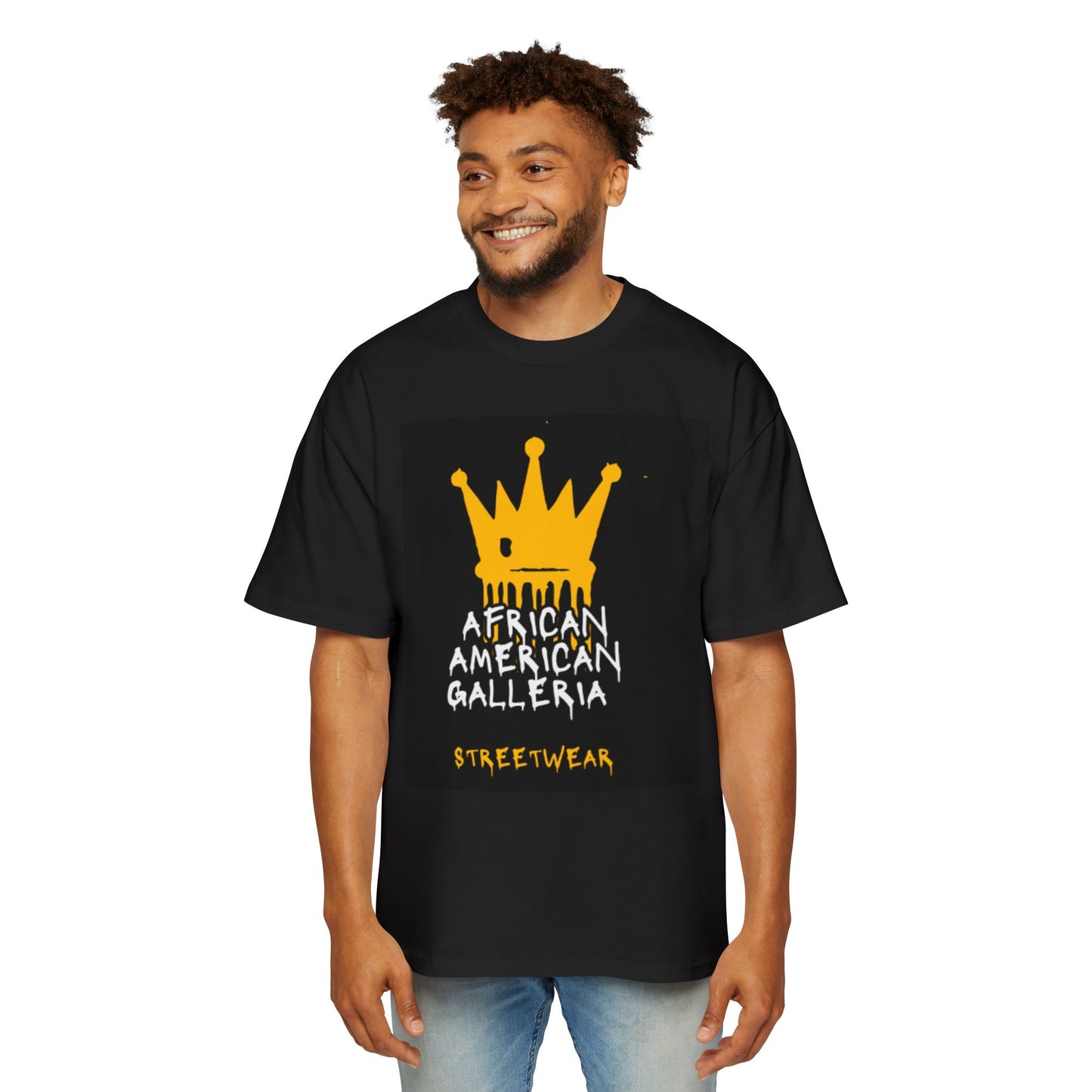 Streetwear Crown Graphic Tee for Men, Urban Fashion, Casual Wear, Oversized T-Shirt, Gift for Him, Trendy Outfit